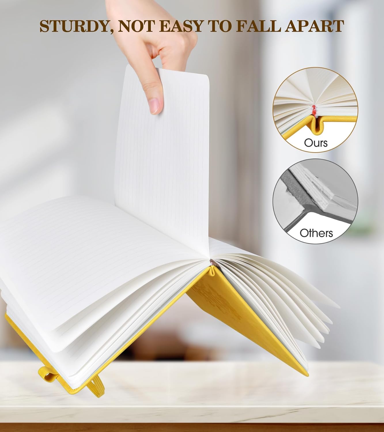 Journal Notebook, Hardcover Leather Journals for Writing, Writing Journal, College Notebook -5.75''X8.38'' (200 Pages-A5) Journal Notebook, Hardcover Leather Journals for Writing, Writing Journal, College Notebook -5.75''X8.38'' (200 Pages-A5)